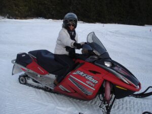 snow mobile excursion
